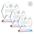 Maltese Cross Award - Prismatic | https://www.bestnamebadges.com