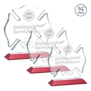 Maltese Cross Award - Red