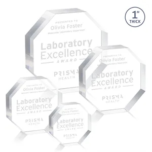 Melrose Octagon Award - Clear