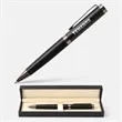 Titus® Wavy Pattern Luxury Signature Ballpoint Pen Gift Box | https://www.bestnamebadges.com