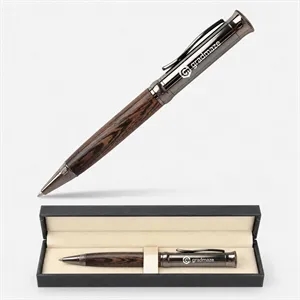 TiTUS® High-quality Vintage Wooden Ballpoint Pen Gift Box