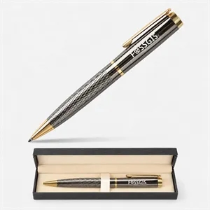 TiTUS® Golden Luxury Ballpoint Pen Gift Box
