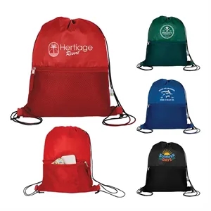 Valencia Recycled (RPET) Soft Mesh Drawstring Bag