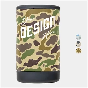 Bison® Bevi Stainless Steel Insulated Camo Can Cooler