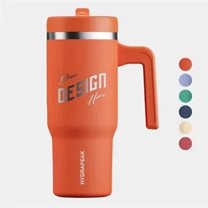 18 oz Hydrapeak® Stainless Steel Insulated Tumbler w/ Handle
