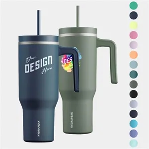 40 oz Hydrapeak® Stainless Steel Insulated Tumbler w/ Handle