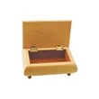 7" x 4 1/2" Red Alder Gift Box | https://www.bestnamebadges.com