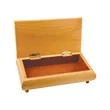 10 1/2" x 6" Red Alder Gift Box | https://www.bestnamebadges.com