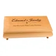 10 1/2" x 6" Red Alder Gift Box | https://www.bestnamebadges.com