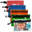 Milos Large Zipper Storage Pouch with Plastic Hook | https://www.bestnamebadges.com