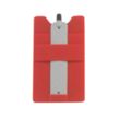 Tek Booklet with Silicone Wallet with Stylus Stand | https://www.bestnamebadges.com