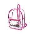 PVC Clear Backpack | https://www.bestnamebadges.com