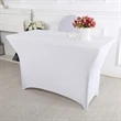 4' Stretchy Tablecloth/Table Cover | https://www.bestnamebadges.com