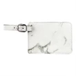 Marble Leatherette Luggage Tag | https://www.bestnamebadges.com
