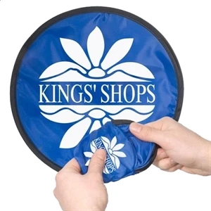 Folding Flying Disc and Fan with storage bag