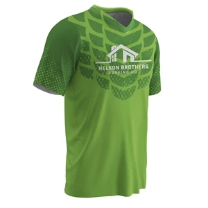 Youth Splash V-Neck Short Sleeve Jersey