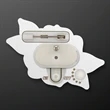 Red Rose LED Body Light Pin | https://www.bestnamebadges.com