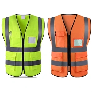 Reflective safety vest
