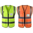 Reflective safety vest | https://www.bestnamebadges.com