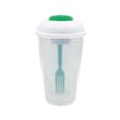 Salad Shaker with Fork and Dressing Container | https://www.bestnamebadges.com