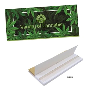 Stock King Size Rolling Paper + Tips | https://www.bestnamebadges.com