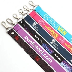Nylon Lanyards wtih Dog Clip
