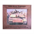 8" x 10" Genuine Walnut Picture Frame | https://www.bestnamebadges.com