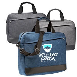 Business Polyester Messenger Bags w/ Shoulder strap | https://www.bestnamebadges.com