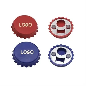 Beer Cap Shape Magnetic Bottle Opener
