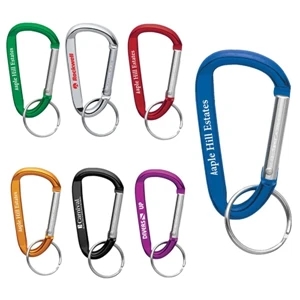 Custom Imprint Carabiner Key Ring
