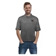 5oz Performance Polo With 5k Stitch Logo | https://www.bestnamebadges.com