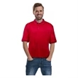 5oz Performance Polo With 5k Stitch Logo | https://www.bestnamebadges.com