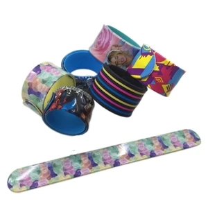 Full Color Silicone Slap Bracelet