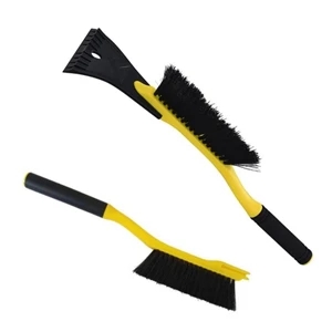 Plastic 2-in-1 Snow Brush with Ice Remover Scraper