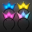 LED Crown Tiara Headbands, Princess Party Favors | https://www.bestnamebadges.com