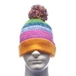 Bodga Multi-Color Knitted PomPom Beanies | https://www.bestnamebadges.com