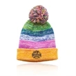 Bodga Multi-Color Knitted PomPom Beanies | https://www.bestnamebadges.com