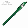 Milano Stylus Ballpoint Pens in Bright Colors | https://www.bestnamebadges.com