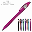 Milano Stylus Ballpoint Pens in Bright Colors | https://www.bestnamebadges.com