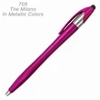 Milano Stylus Ballpoint Pens in Bright Colors | https://www.bestnamebadges.com