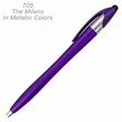 Milano Stylus Ballpoint Pens in Bright Colors | https://www.bestnamebadges.com