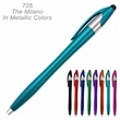 Milano Stylus Ballpoint Pens in Bright Colors | https://www.bestnamebadges.com