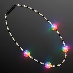 Multicolor Light Beads Party Necklace