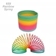 Popular Rainbow Spring Toy & Stress Reliever | https://www.bestnamebadges.com