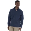 Men's Heathered Fleece Pullover | https://www.bestnamebadges.com