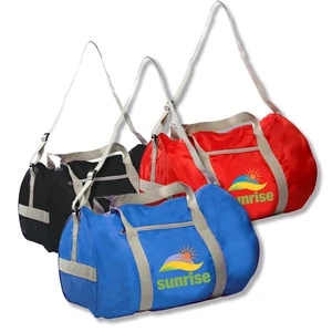 Polyester Duffel Bags w/ Large Compartment (18