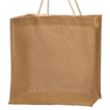 Recyclable Natural Shopping Jute Bag W/ Rope Handle | https://www.bestnamebadges.com