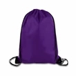 14" x 18" Polyester Drawstring Backpack | https://www.bestnamebadges.com
