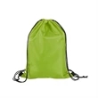 Custom Polyester Drawstring Backpack | https://www.bestnamebadges.com