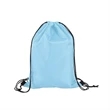 Custom Polyester Drawstring Backpack | https://www.bestnamebadges.com